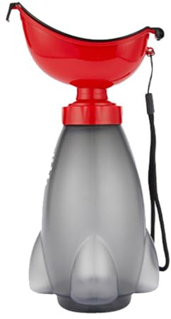 Female Car Urinal - Car Urinal | Spill Proof Ergonomic Urinal Bottle | Potty Training Cup For Urination, Unisex Potty | The Urinal Travel Em
