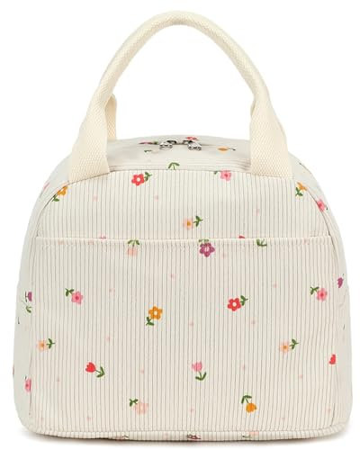 MAZELIKEHOOD Borsa Termica Porta Pranzo Borsa Frigo Riutilizzabile Borsa Pranzo Borse Portatile Termiche per Adulti e Bambini per Viaggio Lavoro Ufficio Picnic