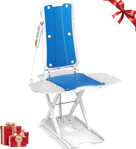 VOCIC Aufstehhilfen, Elektrischer, multifunktionaler Aufstehsessel, höhenverstellbar bis 48 cm, Seniorenhilfe beim Aufstehen vom Boden, bis 136 kg belastbar