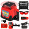 360° Rotary Laser Level Kit with 500m Range & Self-Leveling – High-Precision Construction Laser for Outdoor Leveling, Grading, and Alignment | Waterproof for Landscapers, Contractors, and Surveyors