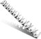 LEONTOOL 10 Stück 3/8 Zoll Drive Crowfoot Wret Tag metrisch 10 – 19 mm Schraubenschlüssel-Set mit Brecheisen Maulschlüssel Gabelschlüssel zum Entfernen von Muttern, Reparatur von