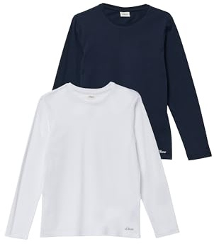 s.Oliver Junior Jungen 2178389 T-Shirt Langarm (1er Pack)