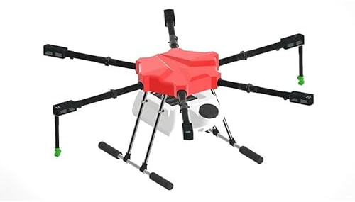 ResGcx V1250HZ Hexacopter Heavy-Lift-Flugplattform, 1250 mm Radstand, 10 l Nutzlastkapazität, faltbares UAV-Rahmensystem-Kit(Red Cover Frame)