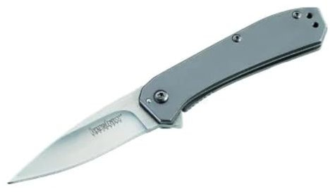 Kershaw 0 Messer Einhandmesser Amplitude 2.5 Flipper Länge geöffnet: 15.5cm, Silber matt, 15,5cm