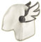 Sombrero de Sauna 'Hermes', de Fieltro (Gorra de Fieltro, Tapa de Sauna)