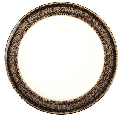 Denby Praline Wide Rimmed Tea Plate, 20.5cl