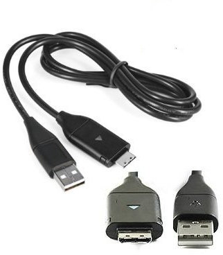 USB Cable for Samsung SH100, ST10, ST45, ST50, ST65, ST30, ST95, ST100, ST700, ST6500, ST500, ST600, ST605, ST60, ST70, ST80, ST1000, ST5000 and ST5500 Camera - Length: 1.5m