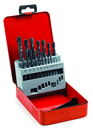 TIMCO Roll Forged Jobber Drills Set - HSS - 19pcs