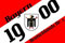 Bayern 1900 mit Münchner Kindl Fussball Fahne Flagge Grösse 1,50x0,90m