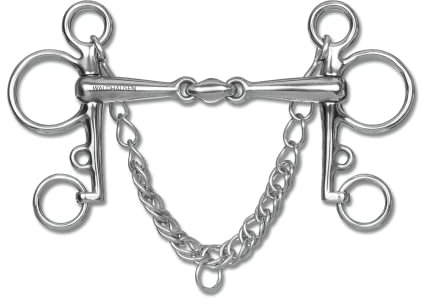 WALDHAUSEN Pelham doppelt gebrochen, massiv