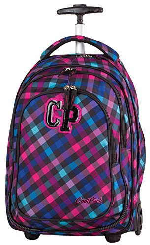 Coolpack Plecak mlodziezowy na kólkach Target Scarlet