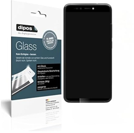 dipos I 2x Screen Protector matte compatible with Wiko Upulse Flexible Glass 9H Display Protection