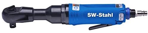SW-Stahl S3290 IMPACT-Druckluft-Ratschenschrauber I Vierkant 1/2 Zoll I max. Drehmoment 122 Nm I Werkstatt Druckluftwerkzeug mit Stift-Schlagwerk