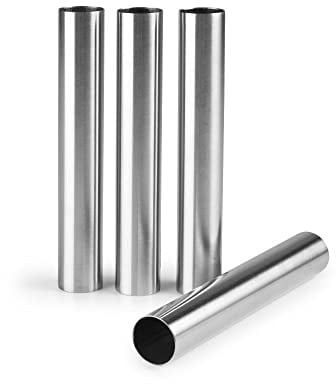 IBILI 730000 Set 4 Backform Zigarette, Edelstahl, Silber, 25 x 13 x 2 cm