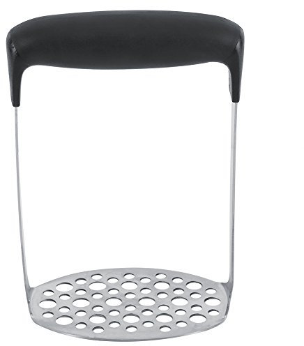 Potato Masher, Food Grade Stainless Steel Potato Masher with Handle Fruit Vegetable Mashing Tool Home Kitchen Utensil.