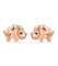 TANGPOET Elefantenohrringe 925 Sterling Silber Kleine Elefanten Ohrstecker, Roségold Elefanten Schmuck, Geschenke für Damen Mädchen Kinder