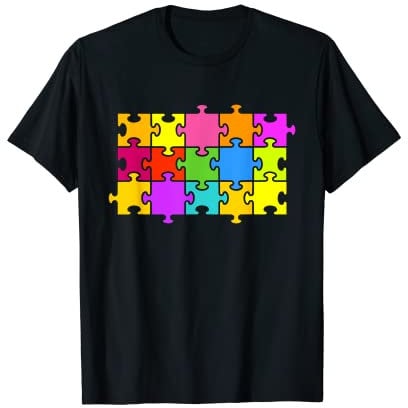 Jigsaw puzzle pieces T-Shirt