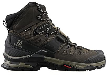 Salomon Quest 4 GTX Sportschuhe Herren Outdoorschuhe Wanderstiefel Grün Freizeit, Schuhgröße:EUR 46 | UK 11