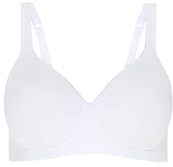 Jockey Forever Fit™ Women's Full Coverage Molded Cup Bra, White, 3XL