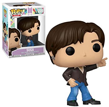 Funko Pop! Rocks: BTS - Dynamite - Suga - Vinyl-Sammelfigur - Geschenkidee - Offizielle Handelswaren - Spielzeug Für Kinder und Erwachsene - Music Fans - Modellfigur Für Sammler und Display