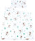 Babylux Bettwäsche Bezug 2 TLG. 100 x 135 cm Kinderbettwäsche Bettwäsche Bettset Babybettwäsche (120. Wald REH)