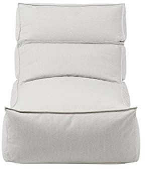 blomus Outdoor Lounger -STAY- Relaxliege für Balkon, Garten, wasserabweisend 80 x 150 cm (Cloud)