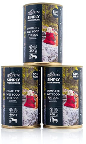 SIMPLY FROM NATURE Ziegenfleisch mit Kartoffeln 3 x 400 g
