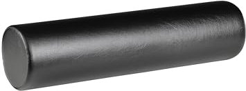 Dr. Paul Koch Nacken- Und Knierolle Aus Schaumstoff | Mit Pflegeleichtem Kunstlederbezug | Abwaschbar Und Desinfizierbar | 50 x 15 cm (Schwarz)