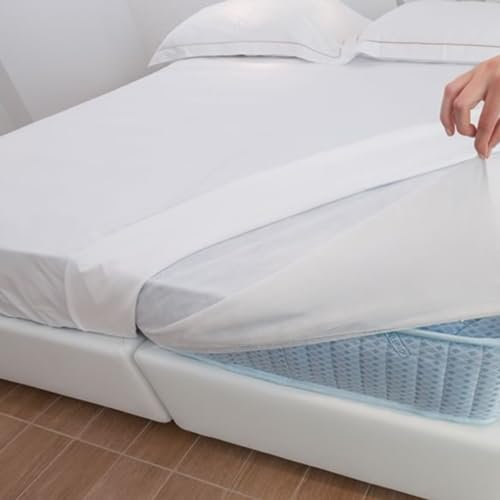 Drap Housse Jetable 140X190 | Lot de 10 Housses Matelas Grand Bonnet Anti Tâches | Hygiène Protection Literie Gîtes - Camping - Location - Médical