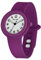 Hip Hop, Collezione Hero.Dot, Orologio Donna Bright Purple, con Cinturino in Silicone Soft Touch Intercambiabile, Pratica Chiusura, Lunetta Bianca, Numeri Neri, Cassa 34 mm, Movimento al Quarzo, Viola