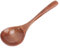 Mestolo in Legno, Cucchiaio di Legno Zuppa di Zuppa Mestolo da Bagno per Contenitori di Farina Cucchiaio da Cucina, 7,9 in (marrone scuro)