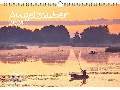 Angelzauber DIN A3 Kalender für 2024 angeln und fischen - Seelenzauber