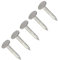 TERF® 13mm X 3mm Galvanised ELH Clout Nails 13mm (1/2'') X 3mm Extra Large Head Clout Nails for Roofing DIY and Crafts Home Decor Woodwork Furniture and Construction - Pack of 200