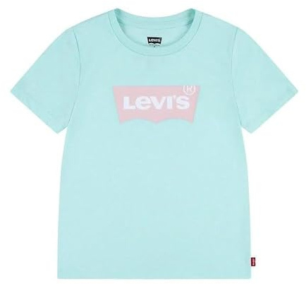 Levi's Mädchen LVG Batwing Tee 4EK825 T-Shirt, ICY Morn,