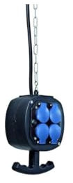 Distributore sospeso 8 prese IP44 PROTEC.CLASS PHV8S