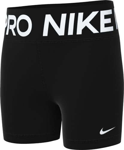 Nike Mädchen Shorts G Np Df 3In Short Se+, Black/White, FN9023-010, XS