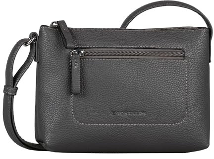 TOM TAILOR Elis Damen Umhängetasche Crossbody Bag Klein Grau