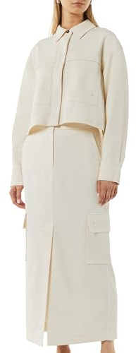 COMMA Kurze Jacke mit aufgesetzten Taschen