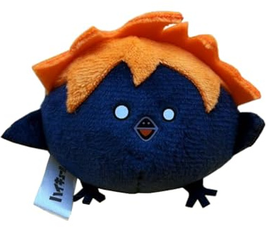Zhongkaihua Haikyuu!! Hinata Shoyo Plüschkissen, 10 cm, von Little Crow, Plüschkissen, Anime, PP-Baumwolle, weich, gefüllt, pelzig, Autotasche, Heimdekoration, Anhänger, Souvenirs