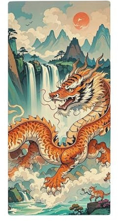 FZMTLDS Longhu Mountain Waterfall, China-Badetuch, leicht, Badhandtücher, superweiche Handtücher, sehr saugfähig, Gesichtstücher, kleines Muster, Korallensamt, für Fitnessstudio, Reisen, Camping, Pool