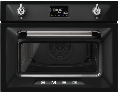 Horno empotrable compacto SMEG SO4902M1N Negro