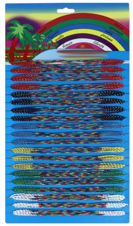 Freundschaftsarmbände, 100 Stück Surfer Armband, Handgemacht aus Geflochtenem Stoff, Bunt Stoffarmband Handmade, Boho Brasilien Fußkettchen für Damen, Blau