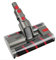 Accessoires compatibles for Dyson, tête d'aspirateur Omni-Glide Sv19/21, tête de Moteur de Rechange, tête de Nettoyage à Rouleau Souple, Brosse à Double Rouleau