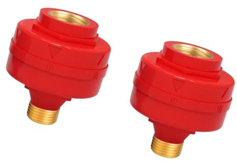 2 innovative valvole di sicurezza elettriche per scaldabagno per uso domestico con robusti materiali in lega e ottone, utilizzare un dispositivo di sicurezza a prova di perdite