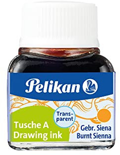 Pelikan A 523 Tusche A, 10 ml, gebrannte siena