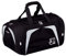 Jako J1 Sporttasche mit Bodenfach, Gr.4, Farbe schwarz/weiß