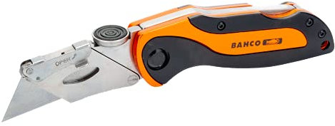 Bahco KBSU Taschenmesser, Allzweck, Stahl Klinge/Aluminium Griff, Länge 160 mm, 138g, Packung a 5 Stück