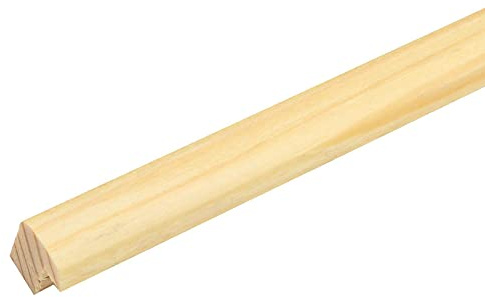 Deknudt Rahmen S41JH1-30.0X45.0 Naturfarbe, schmale Leisteaus Holz