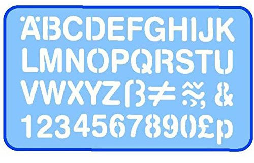 Helix 30mm 3cm Letter Stencil