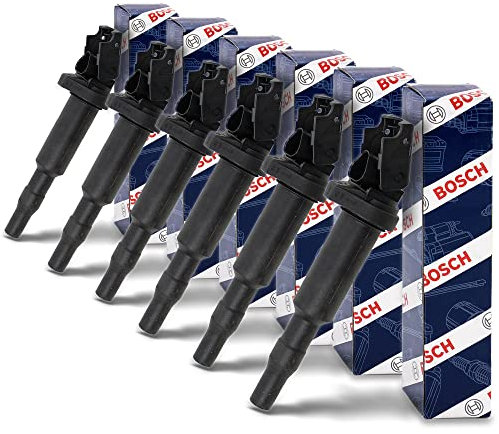 6x Original BOSCH Zündspule Stabzündspule